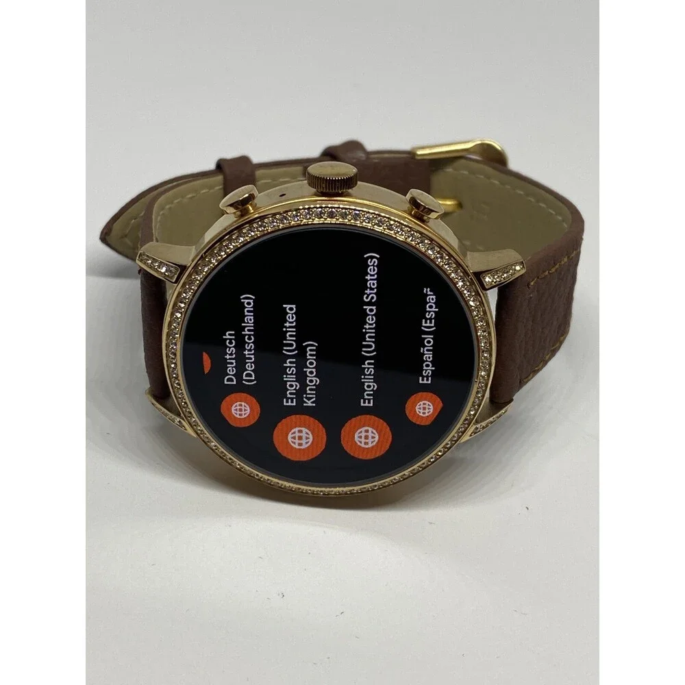 Fossil Gen 4 Authentic Digital Dial Smart Watch Custom Band FTW6011 AB393